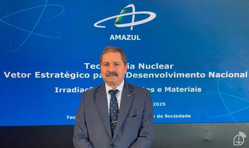 Para o Vice-Almirante Newton, agendas como estas fortalecem o diálogo e a cooperação – Imagem: Edwaldo Costa/Marinha do Brasil