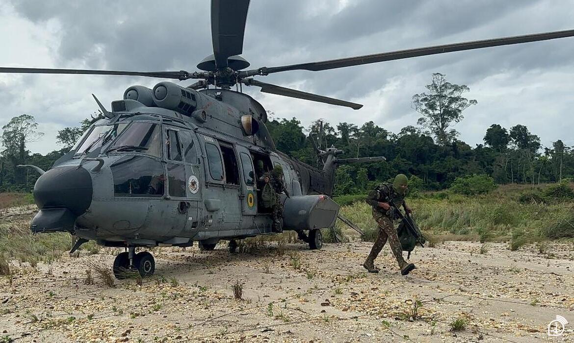 A Operação “Catrimani II” é coordenada pelo Ministério da Defesa